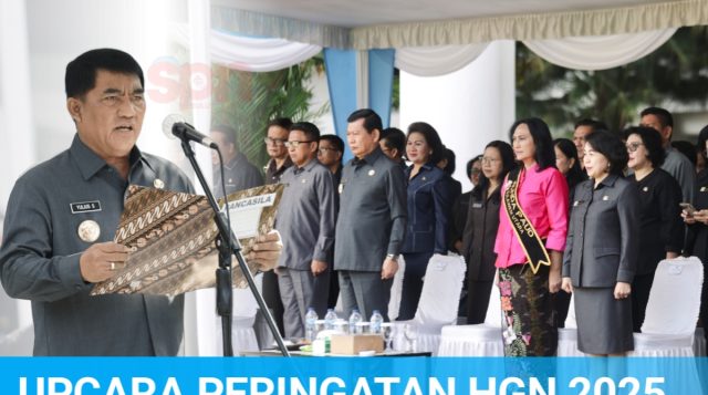 Beri Pesan Menyentuh di HGN 2025, Gubernur Yulius Selvanus Dorong Inovasi Guru dan Pendidikan Unggul