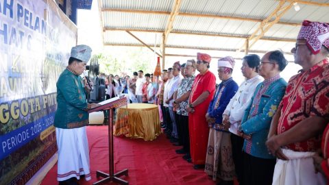 KKT Sulut Dilantik, Gubernur Yulius Selvanus Titip Pesan Adat dan Toleransi