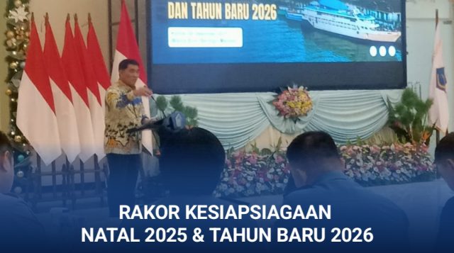 Rakor Kesiapsiagaan Natal 2025 dan Tahun Baru 2026, Gubernur Yulius Selvanus Tekankan Keselamatan Warga