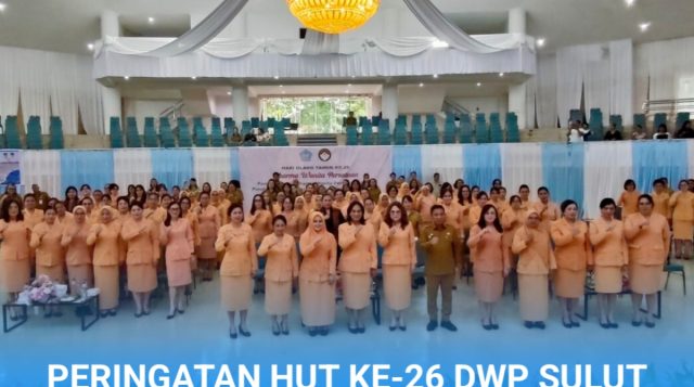 Gubernur Yulius Selvanus Apresiasi Dedikasi DWP Sulut di HUT ke-26
