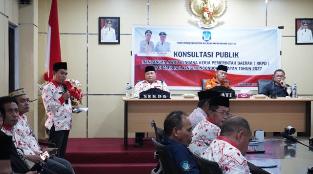 Bupati Iskandar Kamaru Buka Konsultasi Publik Ranwal RKPD 2027
