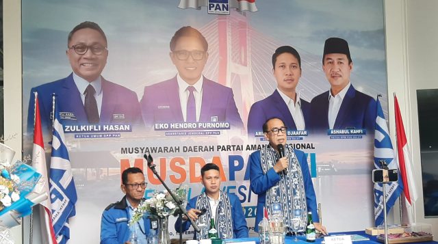 Ketua DPD PAN Kabupaten/Kota Sulut Terpilih Hasil Musda VI Minahasa