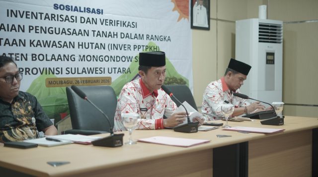 Bupati Iskandar Kamaru Sosialisasikan InVer PPTPKH, Dorong Penataan Kawasan Hutan Berkeadilan