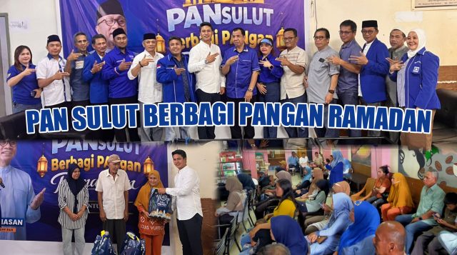PAN Sulut Gelar Aksi Berbagi Pangan Ramadan dan Bantu Rakyat, Arianto: Ini Instruksi Ketum
