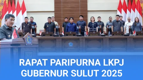 Gubernur Yulius Paparkan LKPJ 2025: Kesejahteraan dan Konektivitas Prioritas