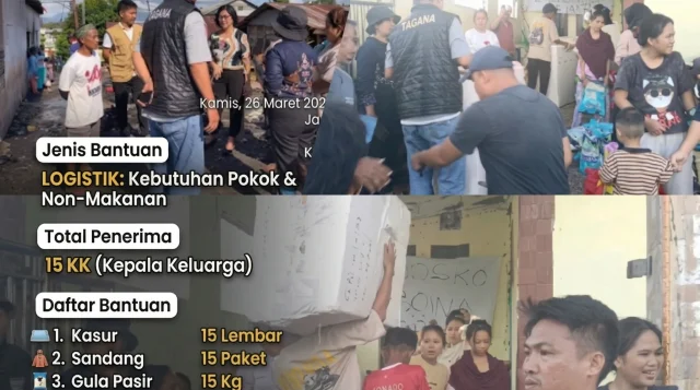 Pemprov Sulut Bantu Korban Kebakaran di Singkil