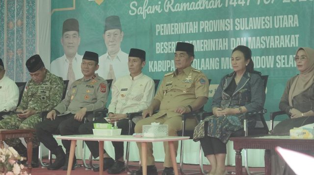 Pemprov Sulut Awali Safari Ramadhan 1447 H di Bolsel, Gubernur YSK Serahkan 7.000 Hektare Lahan