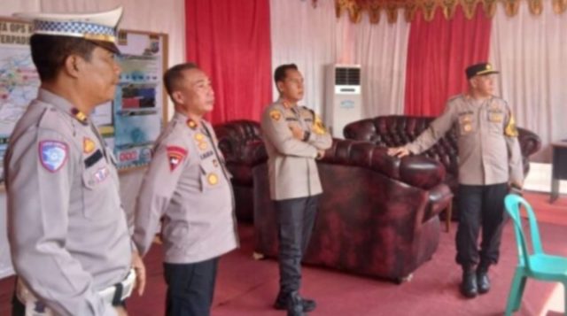Kapolres Irwanto Dampingi Wasops Polda Sulut Awasi Operasi Ketupat 2026  