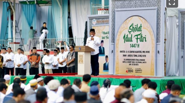 Pesan Idul Fitri Gubernur YSK: Jaga Kerukunan di Sulut