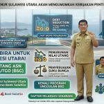 Gubernur Sulawesi Utara, Yulius Selvanus Komaling (YSK), saat menyampaikan kebijakan relaksasi utang bagi ASN di Bank SulutGo dalam apel perdana pasca Idul Fitri 1447 H. Kebijakan ini disambut antusias ribuan pegawai sebagai langkah nyata meringankan beban finansial dan meningkatkan kesejahteraan ASN.