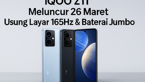 iQOO Z11 Meluncur 26 Maret, Usung Layar 165Hz dan Baterai Jumbo