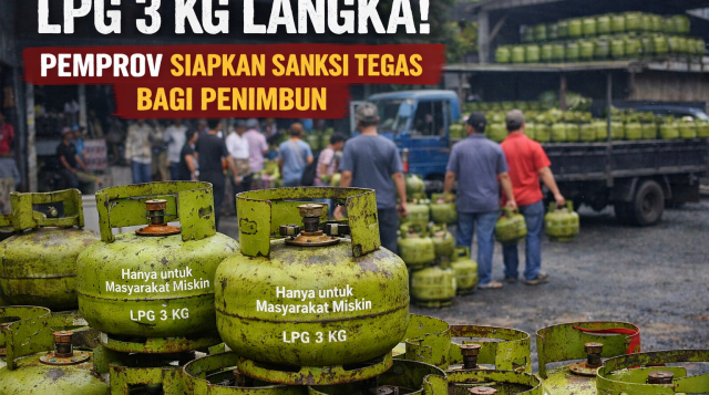 LPG 3 Kg Langka, Pemprov Sulut Siapkan Sanksi Tegas bagi Penimbun