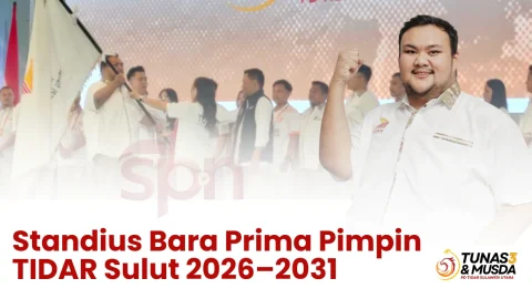 Standius Bara Prima Pimpin TIDAR Sulut 2026–2031