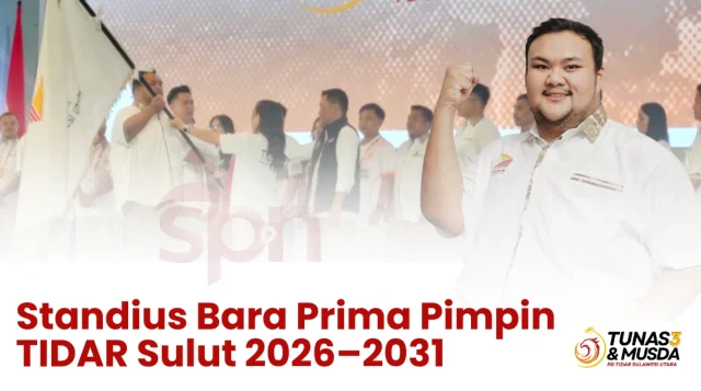 Standius Bara Prima Pimpin TIDAR Sulut 2026–2031