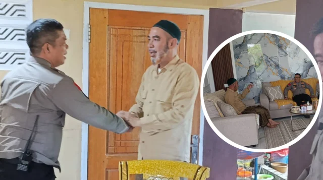 Kapolres Boltim Jalin Silaturahmi dengan Habib Umar di Nuangan  