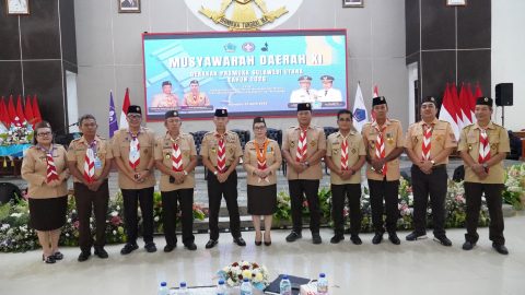 Wakil Bupati Bolsel Hadiri Musda XI Pramuka Sulut