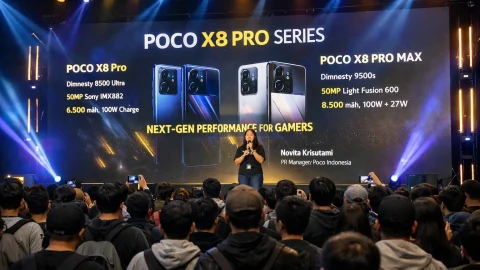 Poco Resmi Rilis X8 Pro Series di Indonesia, Fokus Gaming dan Baterai Jumbo
