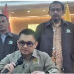 Aditya Anugrah Moha, Ketua Tim Perumus RUU Obligasi Daerah Fraksi Golkar MPR RI, saat memberikan penjelasan mengenai naskah akademik yang ditargetkan rampung dan diserahkan ke DPR RI pada Agustus 2026.