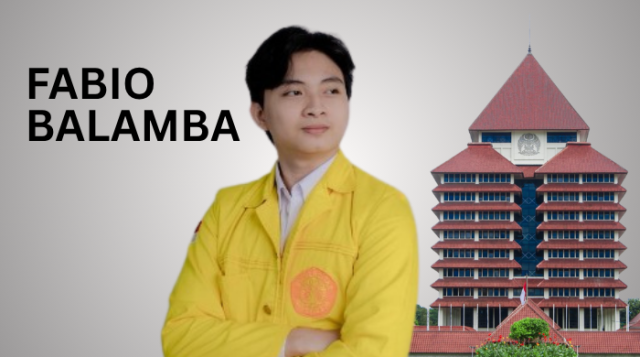 Catat Sejarah! Fabio Balamba Mahasiswa Kotamobagu Pertama Terpilih Duta Universitas Indonesia