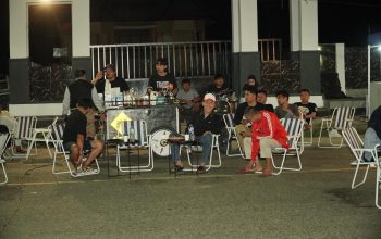 Bupati Bolsel Iskandar Kamaru meninjau aktivitas UMKM di kawasan Gate Marligo, Sabtu (25/04/2026), sebagai upaya mendorong pertumbuhan ekonomi masyarakat.