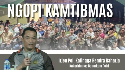 Ngopi Kamtibmas: Irjen Pol Kalingga Tegaskan Pentingnya Sinergi Tiga Pilar