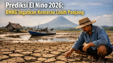 Prediksi El Niño 2026: BMKG Ingatkan Kemarau Lebih Panjang  