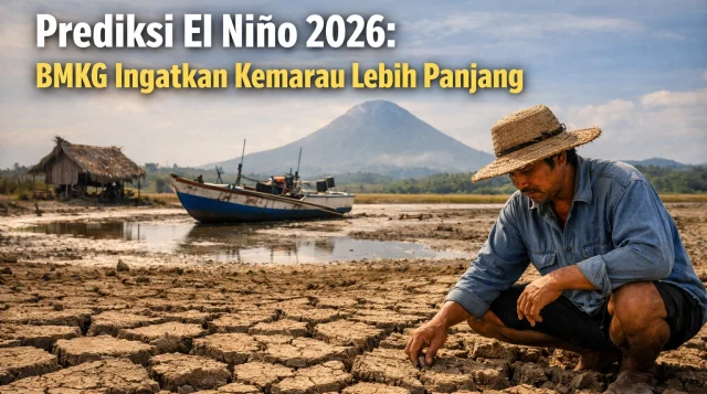Prediksi El Niño 2026: BMKG Ingatkan Kemarau Lebih Panjang  