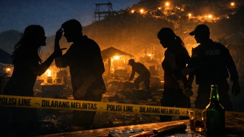 Tragedi Tambang Emas Boltara: Istri Tikam Suami hingga Tewas  