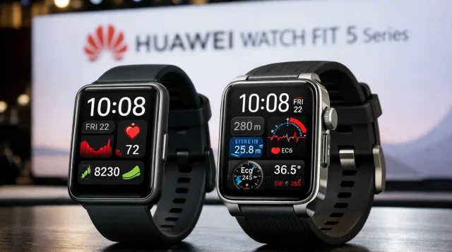 Huawei Watch Fit 5 Resmi Meluncur, Fitur Pro Lebih Premium