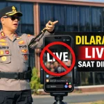 Kapolres Boltim AKBP Golfried Pakpahan menegaskan larangan siaran langsung di media sosial saat dinas, sebagai langkah menjaga marwah dan profesionalisme Polri di era transparansi informasi.
