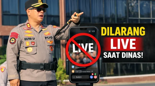 Jaga Marwah Institusi, Kapolres Boltim Larang Anggota ‘Live’ Medsos Saat Berseragam