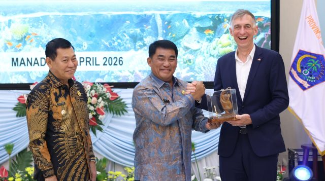 Gubernur Yulius Perkuat Komitmen Ekonomi Biru Lewat Kerja Sama Internasional