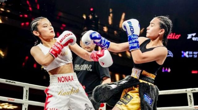 Winona Karamoy Tampil Berani, Kalah Tipis dari Emmabel Cassandra di Byon Combat Showbiz 4 Malaysia