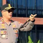 Kapolres Boltim AKBP Golfried Hasiholan Pakpahan memberikan arahan tegas mengenai kedisiplinan dan larangan judi online kepada seluruh personel di Mako Polres Boltim, Senin (11/05/2026).