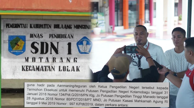 Sengketa Lahan SDN 1 Motabang: Ahli Waris Beri Deadline Pemerintah hingga 25 Mei