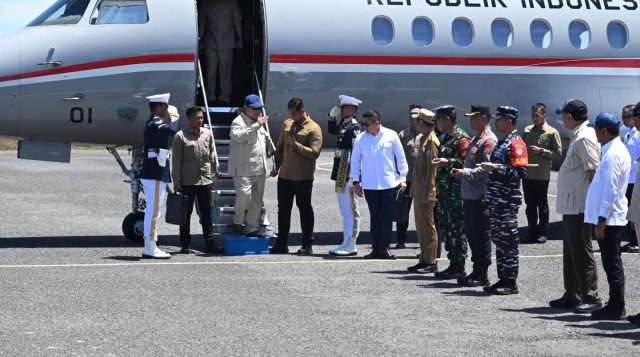 Kunjungi Miangas, Presiden Prabowo Instruksikan Gubernur Sulut Tetap Siaga di Manado