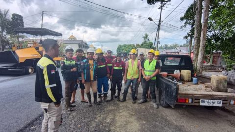 Siasat Anggaran, PUPR Kotamobagu Bagi Perbaikan Jalan Zakaria Imban Tiga Segmen