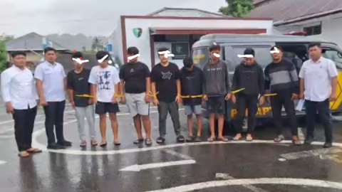 Coreng Wisata Bolmong, 8 Pelaku Penganiayaan Arter Muntoi Ditangkap Resmob Polres Kotamobagu 