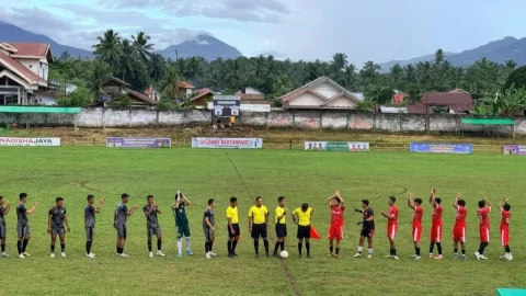 Bantai Matali FC 13-2, Amkei Kodim Tampil Perkasa di Stadion Nunuk Matali