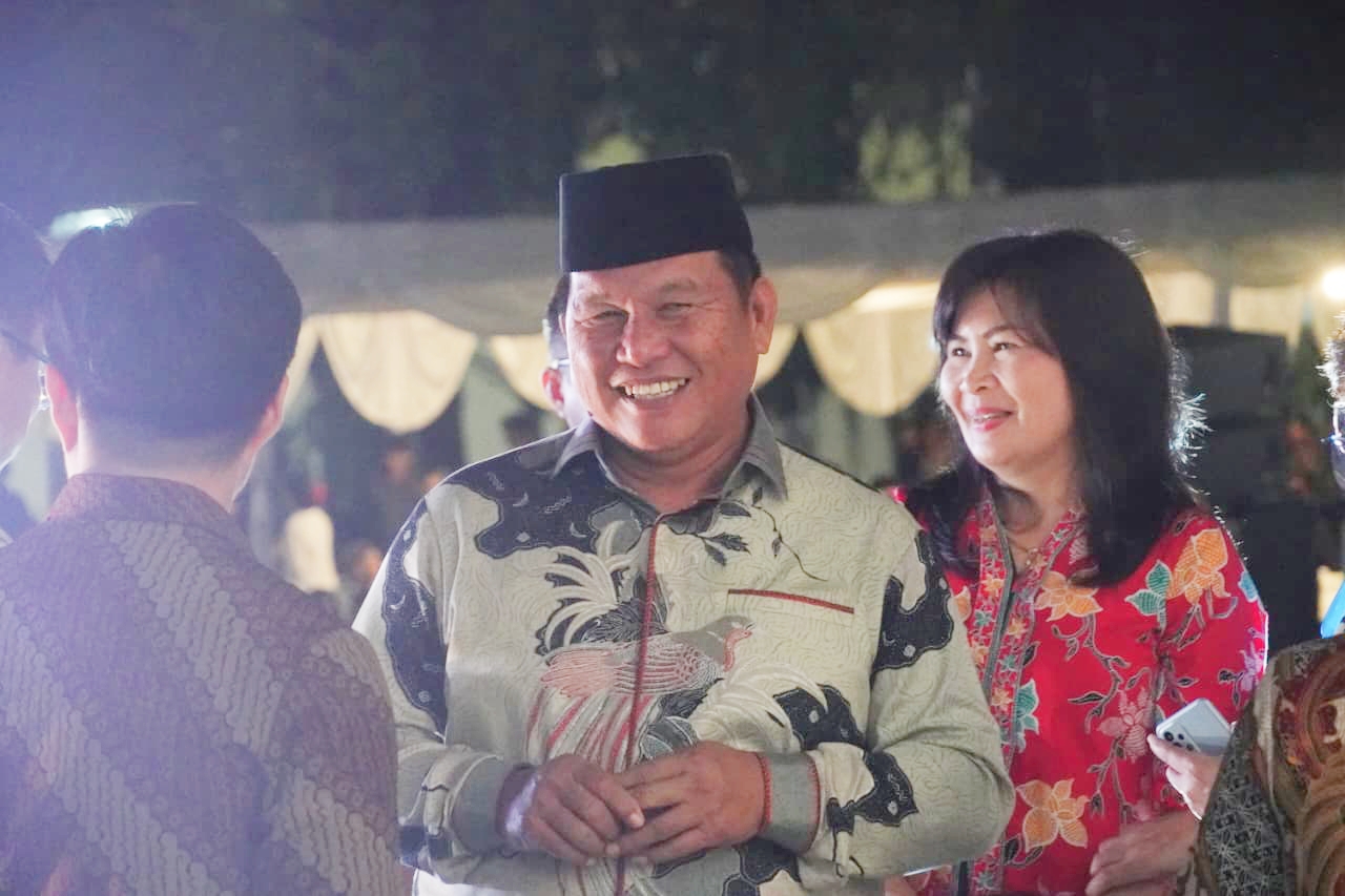 Wabup Deddy Abdul Hamid bersama tamu undangan menghadiri peresmian Museum Negeri Sulut yang diresmikan Menteri Kebudayaan RI Fadli Zon, Jumat (22/5/2026) di Manado.