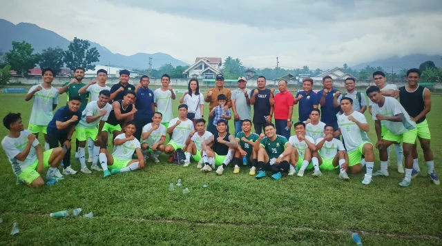 Tampil Perkasa, Amkei Kodim 1303/BM Gilas Academy Persin 3-0, Dandim Beri Apresiasi 