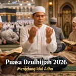 Umat Muslim di Kotamobagu melaksanakan ibadah dan membaca Al-Qur’an di masjid menjelang pelaksanaan puasa sunnah Dzulhijjah 2026, sebagai bentuk persiapan spiritual menyambut Hari Raya Idul Adha.