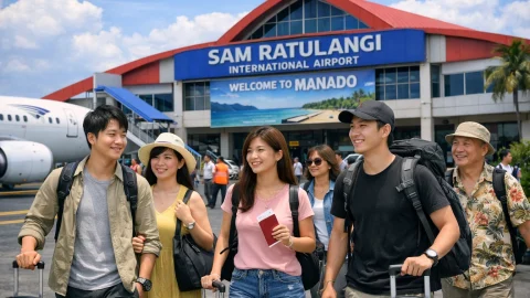 Wisman Korea Selatan dan Tiongkok Serbu Sulut, Kunjungan Naik 25 Persen