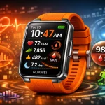 Huawei Watch Fit 5 Pro kini dilengkapi fitur pemantauan kesehatan jantung dan risiko gula darah yang lebih presisi.