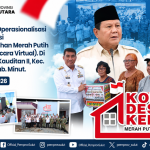 mengikuti peresmian virtual KDKMP - Caption: Gubernur Sulut Yulius Selvanus saat mengikuti peresmian 1.061 KDKMP secara virtual di Desa Kauditan II, Minahasa Utara, Sabtu (16/5/2026). Foto: Humas Pemprov Sulut