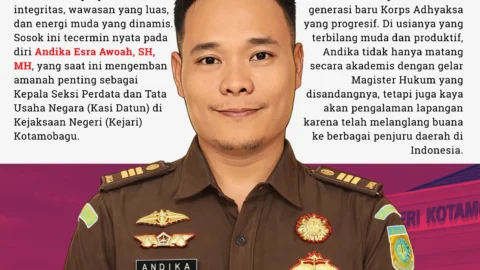 Mengenal Lebih Dekat Andika Esra Awoah: Jaksa Muda Berpengalaman yang Dipercaya Pimpin Datun Kejari Kotamobagu