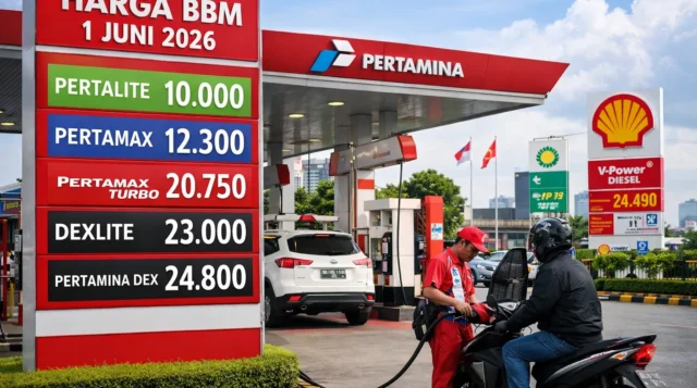 Harga BBM Turun dan Naik Mulai Juni 2026: Pertamina, Shell, BP-AKR, Vivo Sesuaikan Tarif