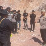 Aparat Polres Kotamobagu beri ultimatum tiga hari kepada penambang PETI di lahan konsesi resmi. Penertiban dilakukan tegas tanpa kompromi. Foto: Ist