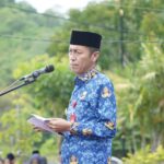 Bupati Iskandar Kamaru memimpin Apel Korpri yang dirangkaikan dengan Apel Siaga Sensus Ekonomi 2026 di Lapangan Kantor BKPSDM Bolsel, Rabu (17/6/2026).