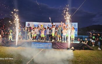 Juara Matali Cup 2026, Amkei Persembahkan untuk Ulang Tahun Dandim 1303 Bolmong